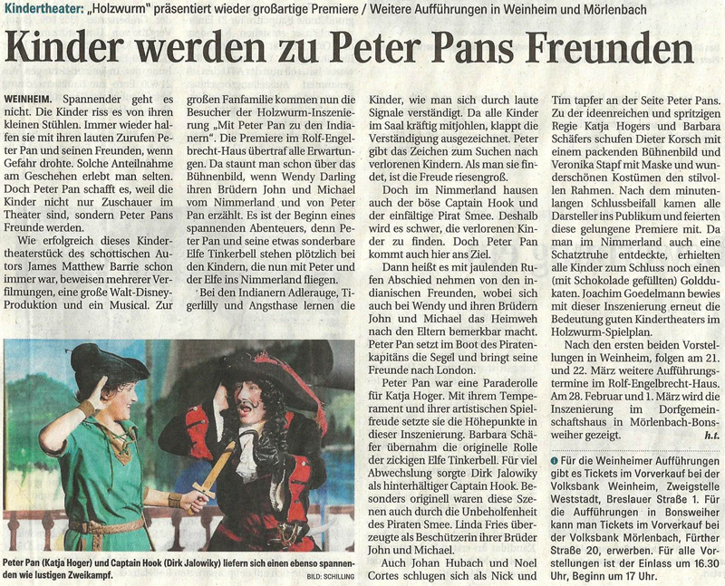 Peter Pan - Februar 2015